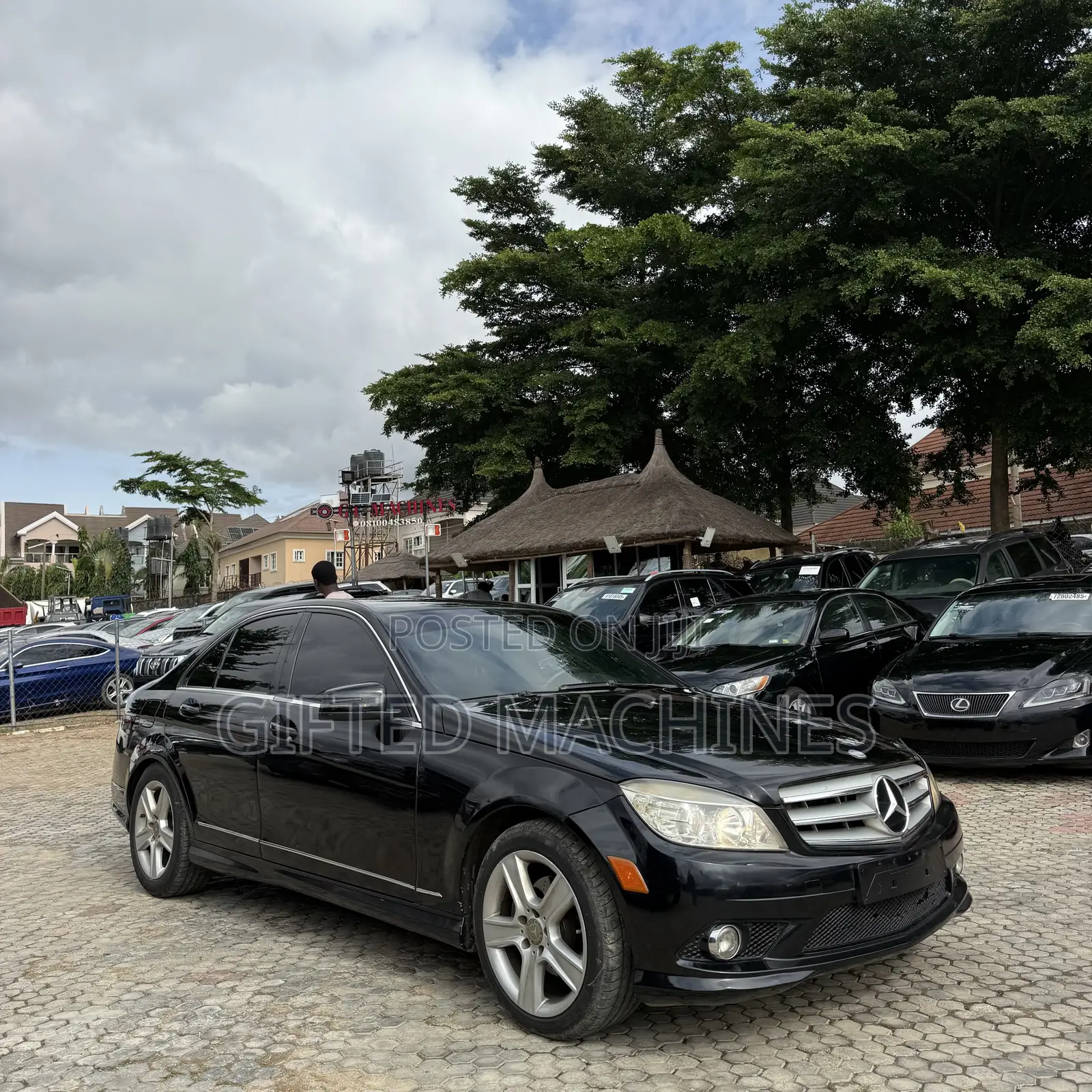 Mercedes-Benz C300 2008 Black
