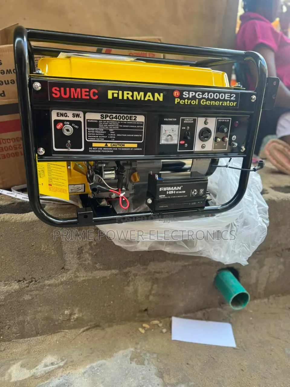 Original Sumec Firman 4.5kVA – Strong Engine, Copper Coil