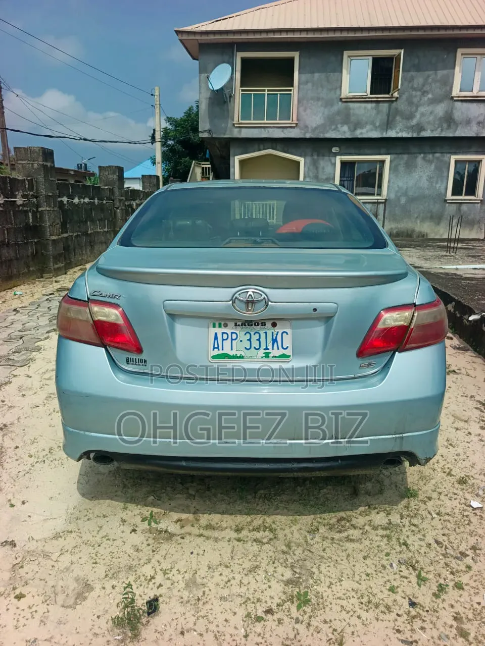 Toyota Camry LE V6 4dr Sedan (3.5L 6cyl 6AM) 2008 Blue