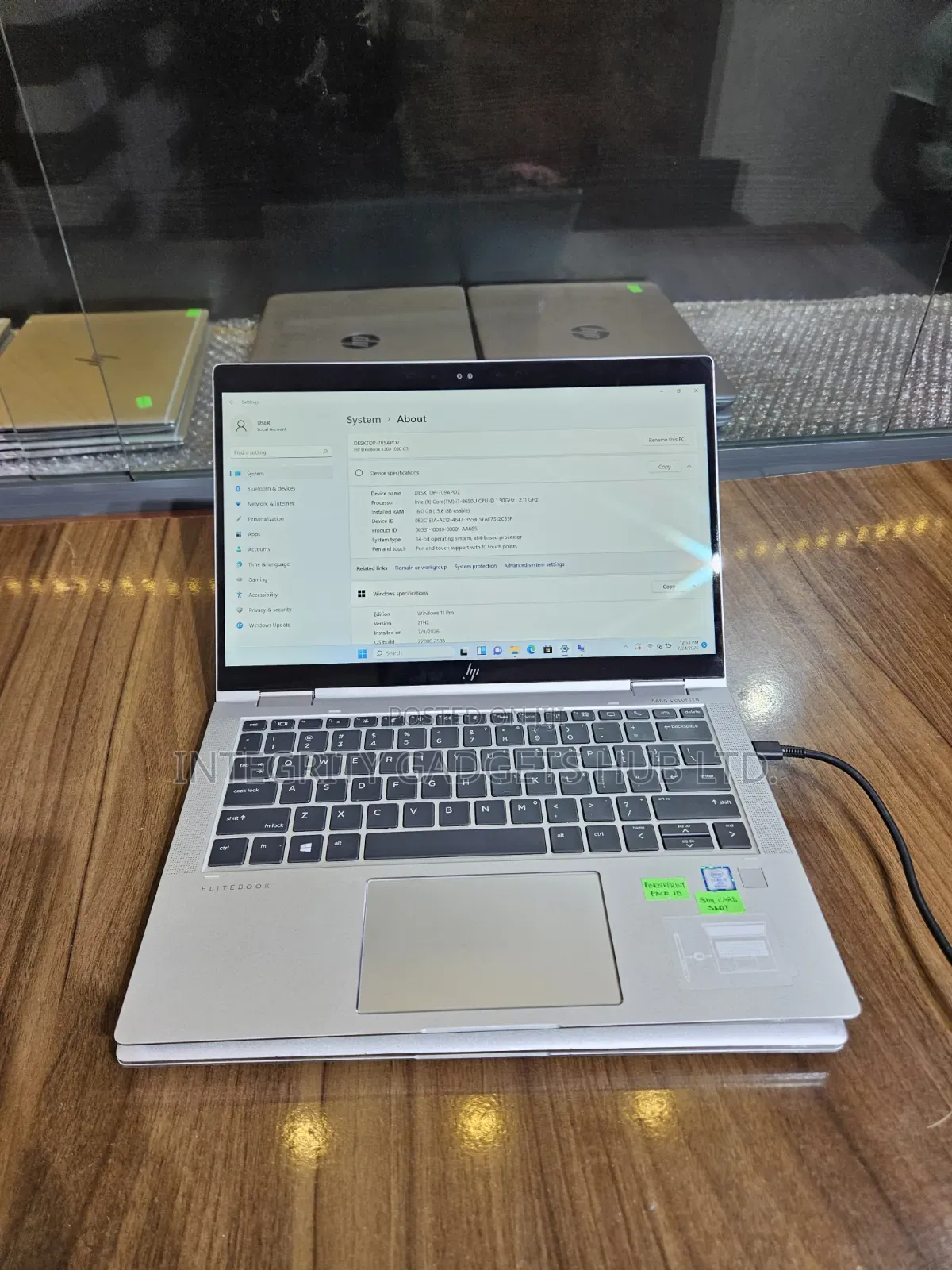 Laptop HP EliteBook X360 1030 G3 16GB Intel Core i7 SSD 256GB