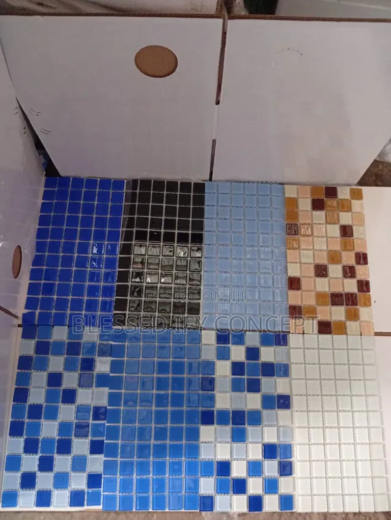 30x30 Glass Mosaic, Good for Swimming Pool,Pillars,Fence, Etc