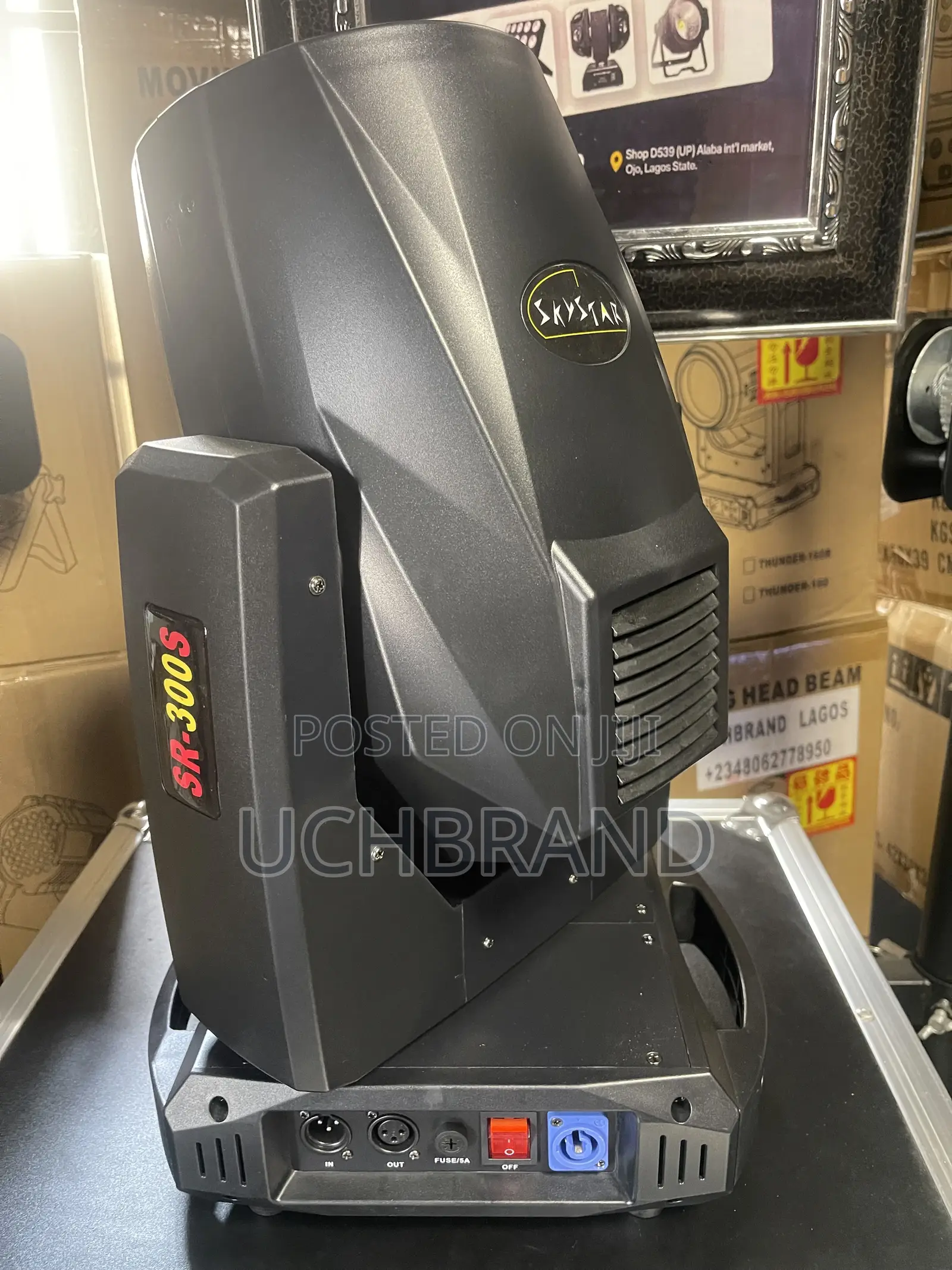 Skystar Beam 300 Moving Head Stage Light 4 Prism