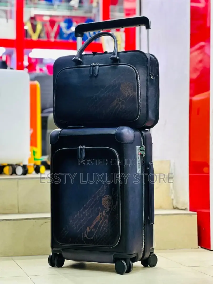 High Quality Luxury Leather Berutti Traveling Boxes
