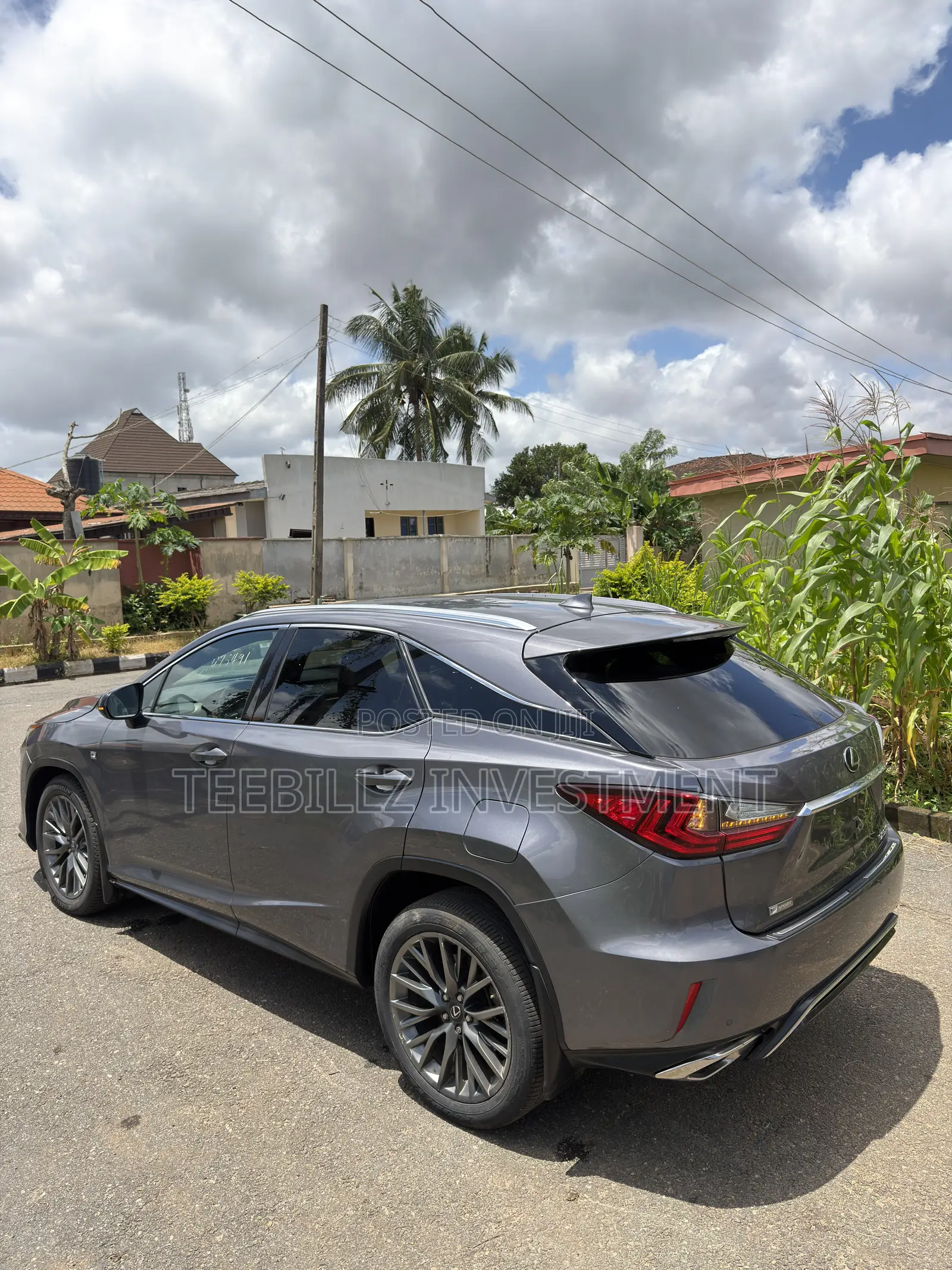 Lexus RX 350 F Sport FWD 2018 Gray