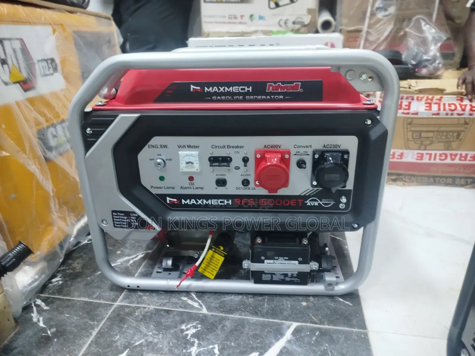 MAXMECH RFS 15000 ET 12.5KVA Generator for Commercial and Industrial