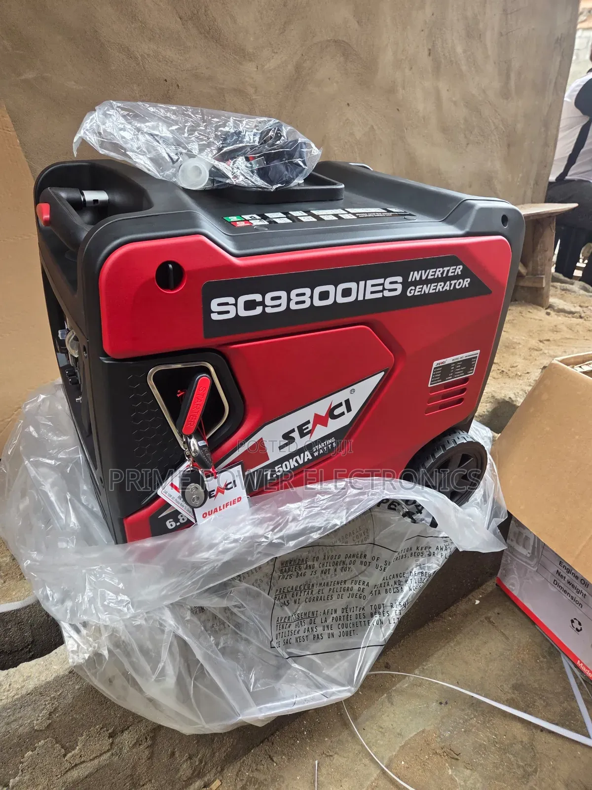 Original Senci 7.5kVA Petrol Inverter Generator SC9800IES