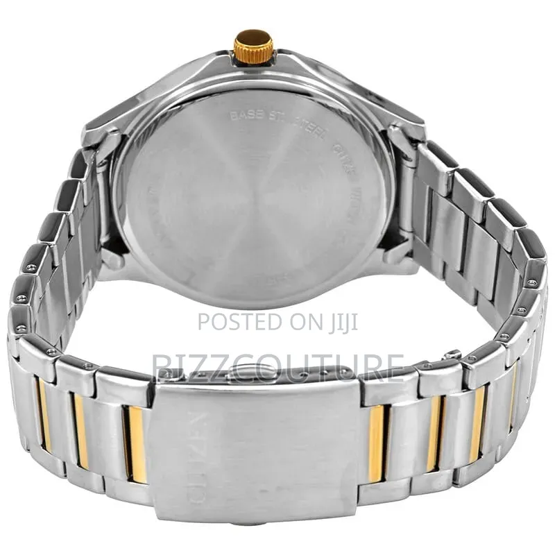 ORIGINAL Citizen Two-Tone Silver Dial Watch. 100% Authentic Guaranteed