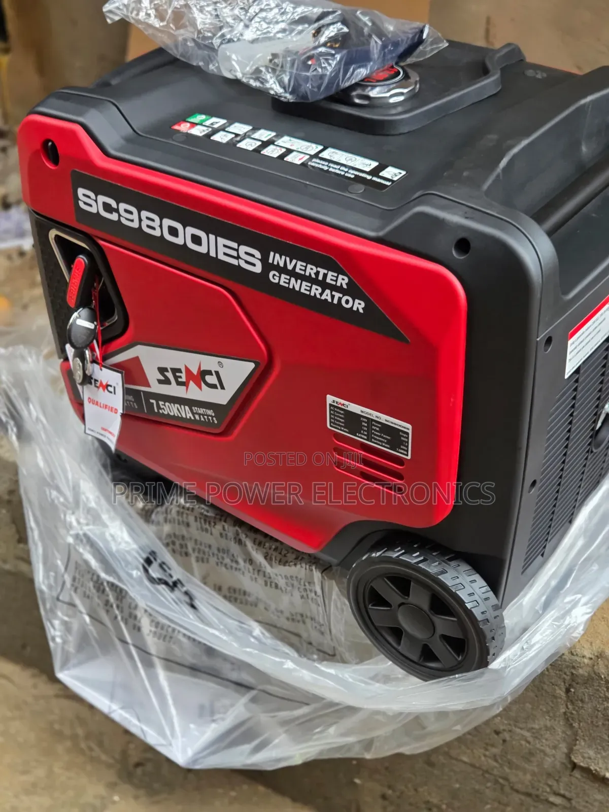 High-Performance Senci SC9800IES Petrol Generator