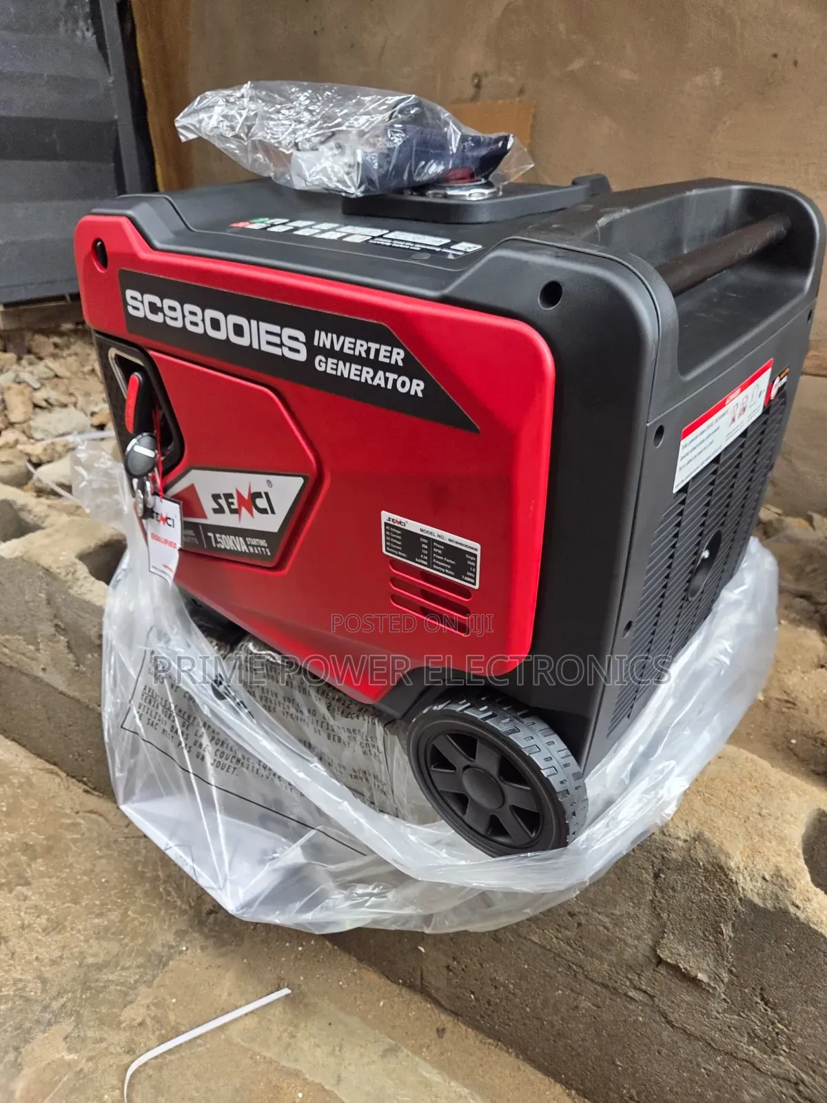 Portable 7.5kVA Senci SC9800IES Generator