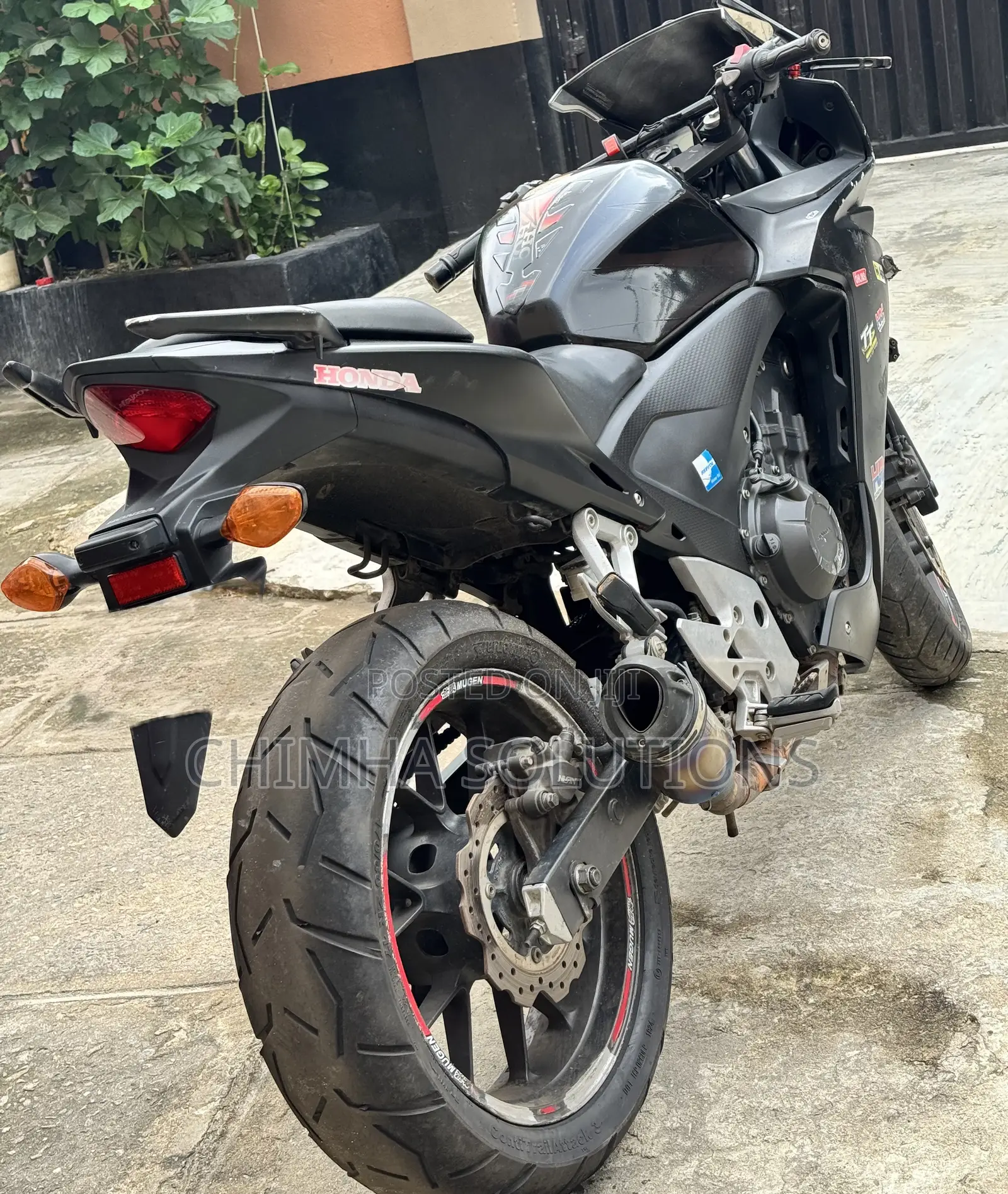 Honda CBR 2014 Blue