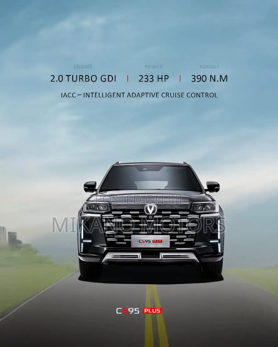 New Changan CS95 2025 Black