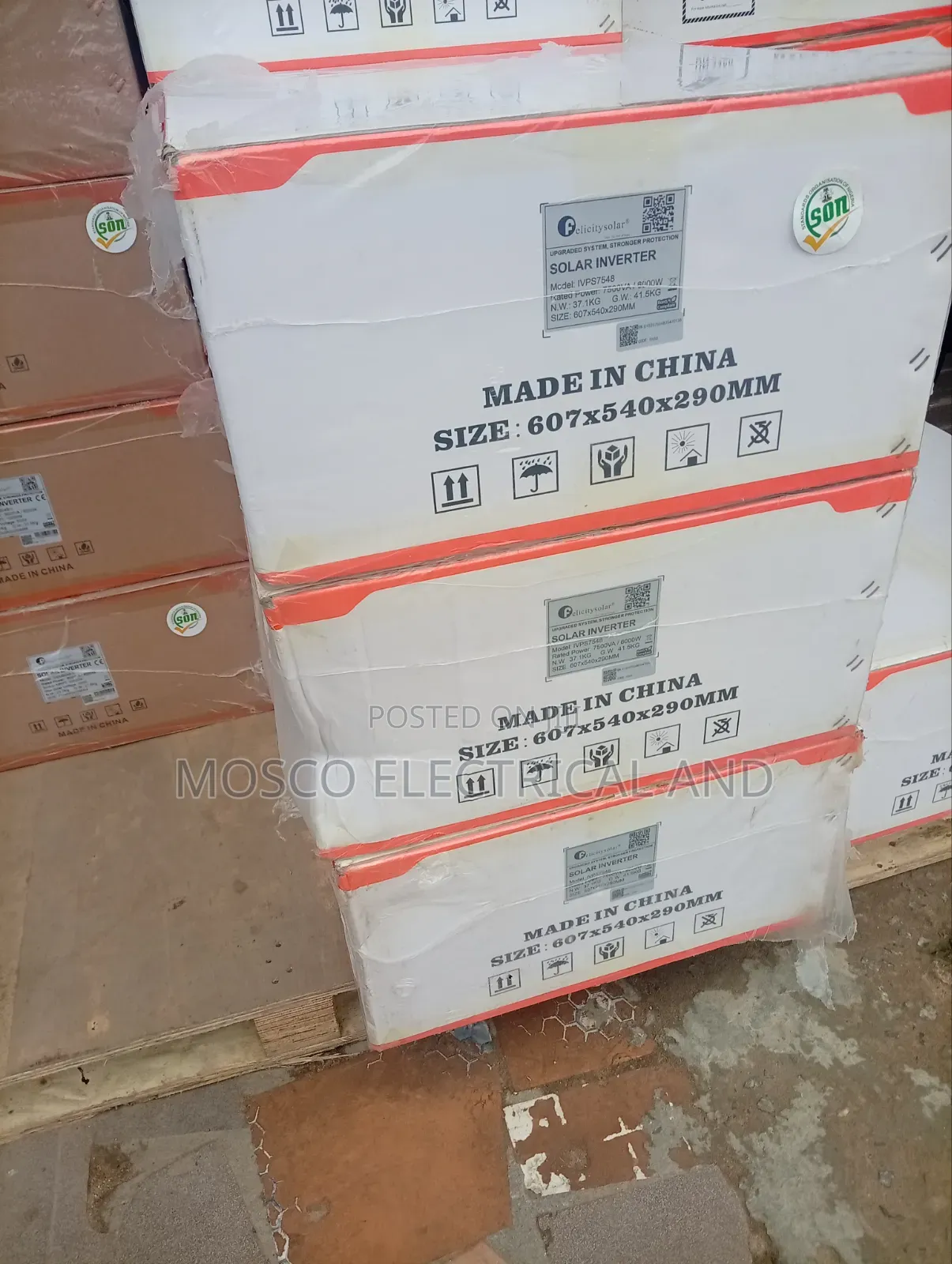 Quality 7.5kva/48volts Felicity Hybrid Solar Inverters