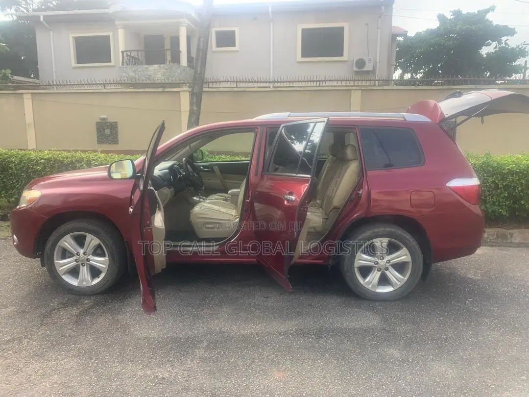 Toyota Highlander Limited 4x4 2008 Burgundy