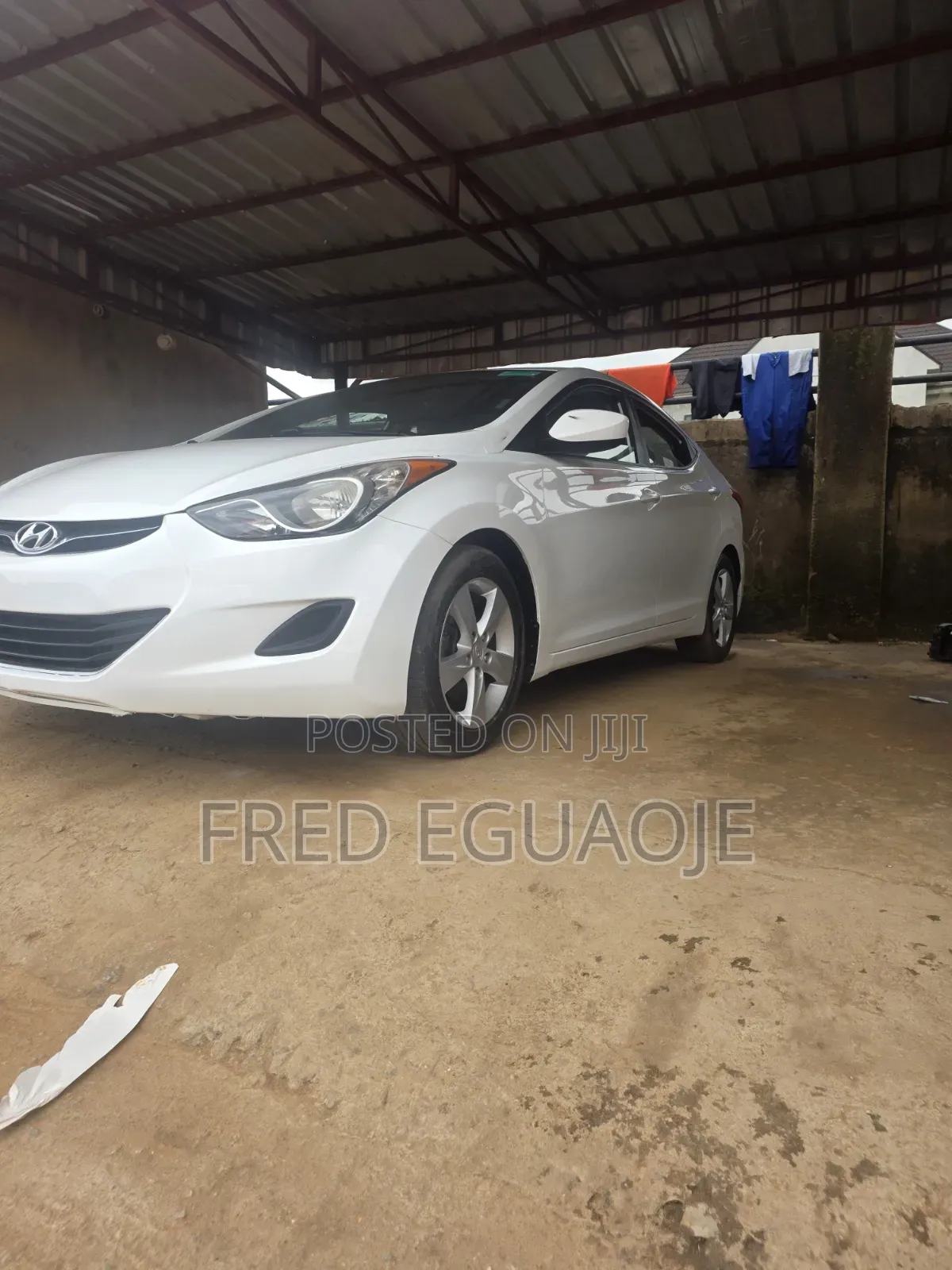 Hyundai Elantra 2013 White