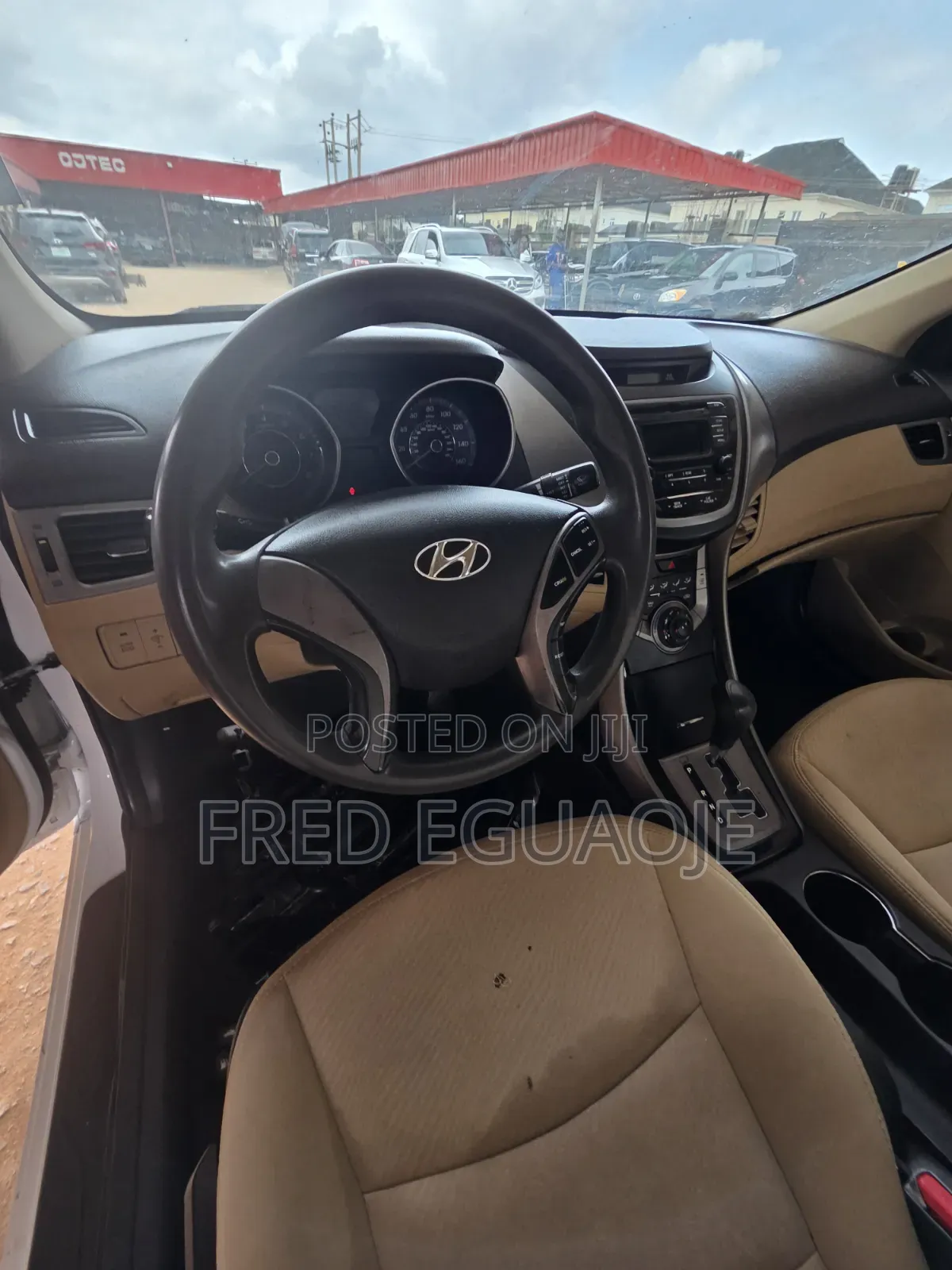 Hyundai Elantra 2013 White