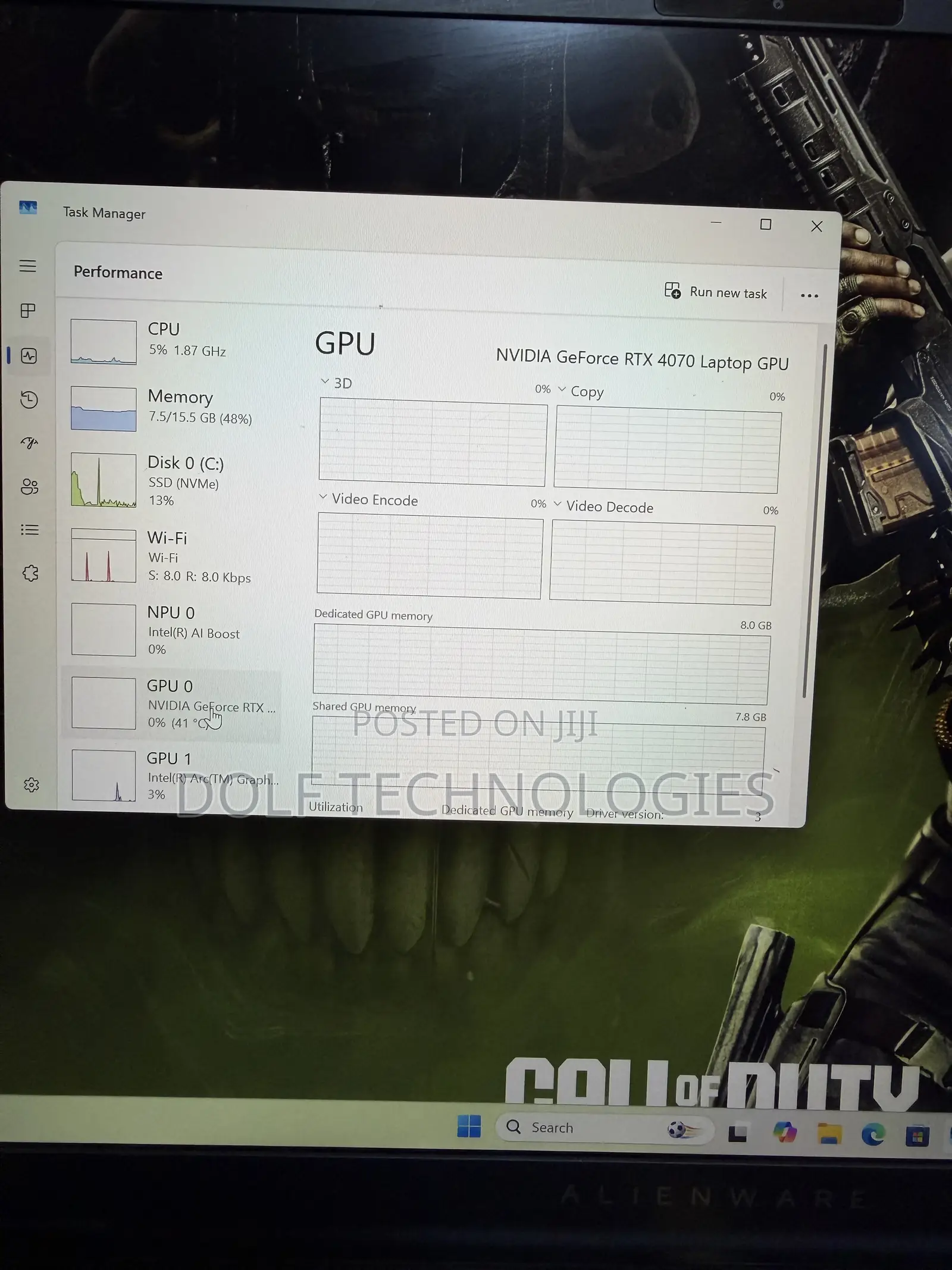 Laptop Alienware M16 R2 16GB Intel Core Ultra 7 SSD 1T
