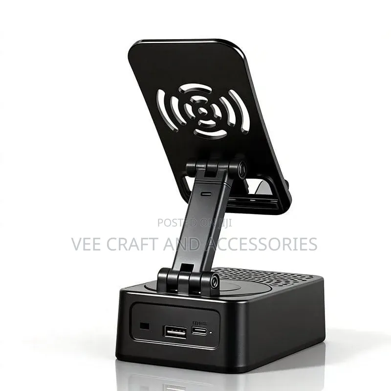 Wys-2301bt Better Bass Wireless Speaker and Phone Holder