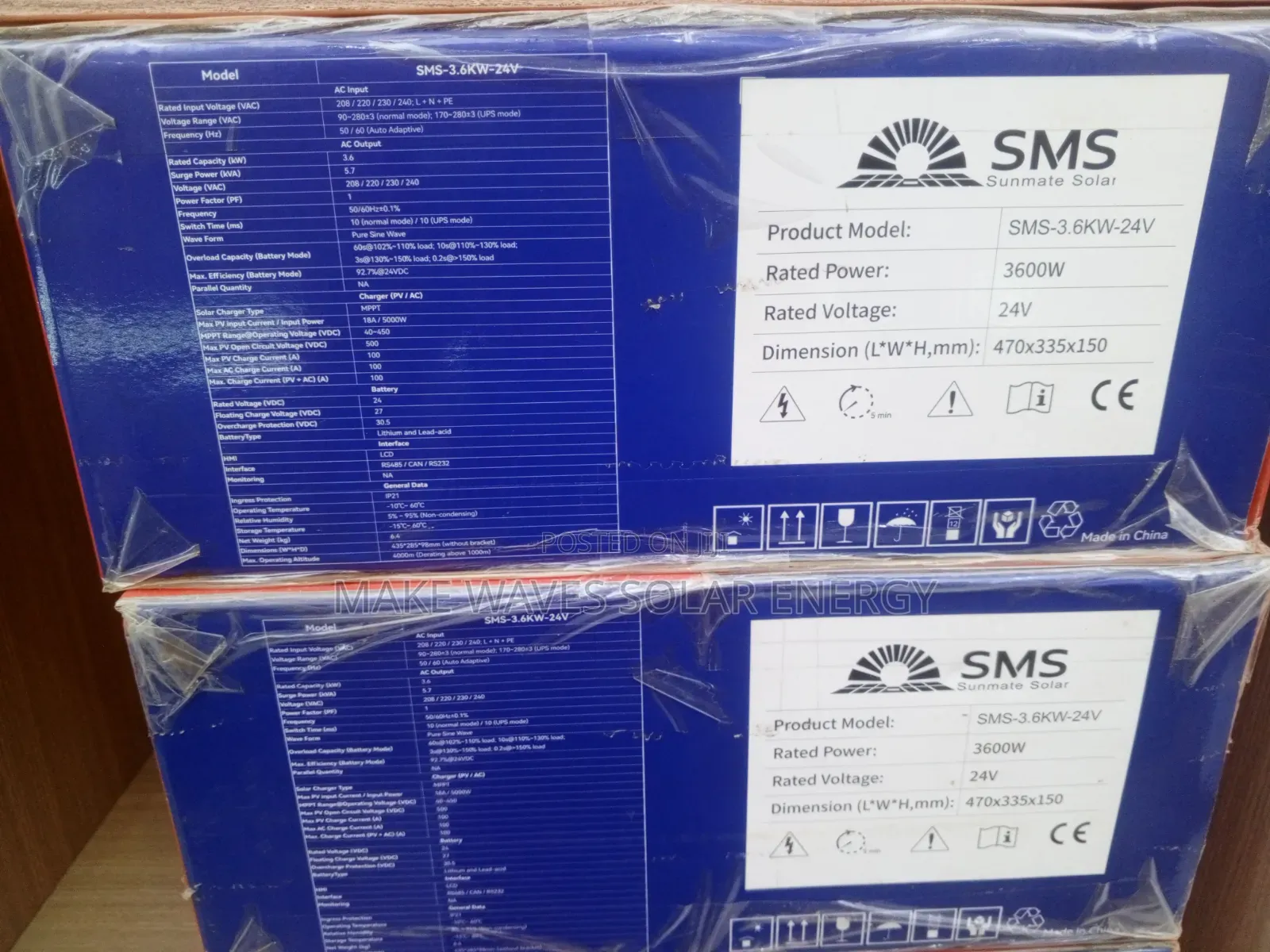 3.6kva 24v SMS Solar Inverter Hybrid