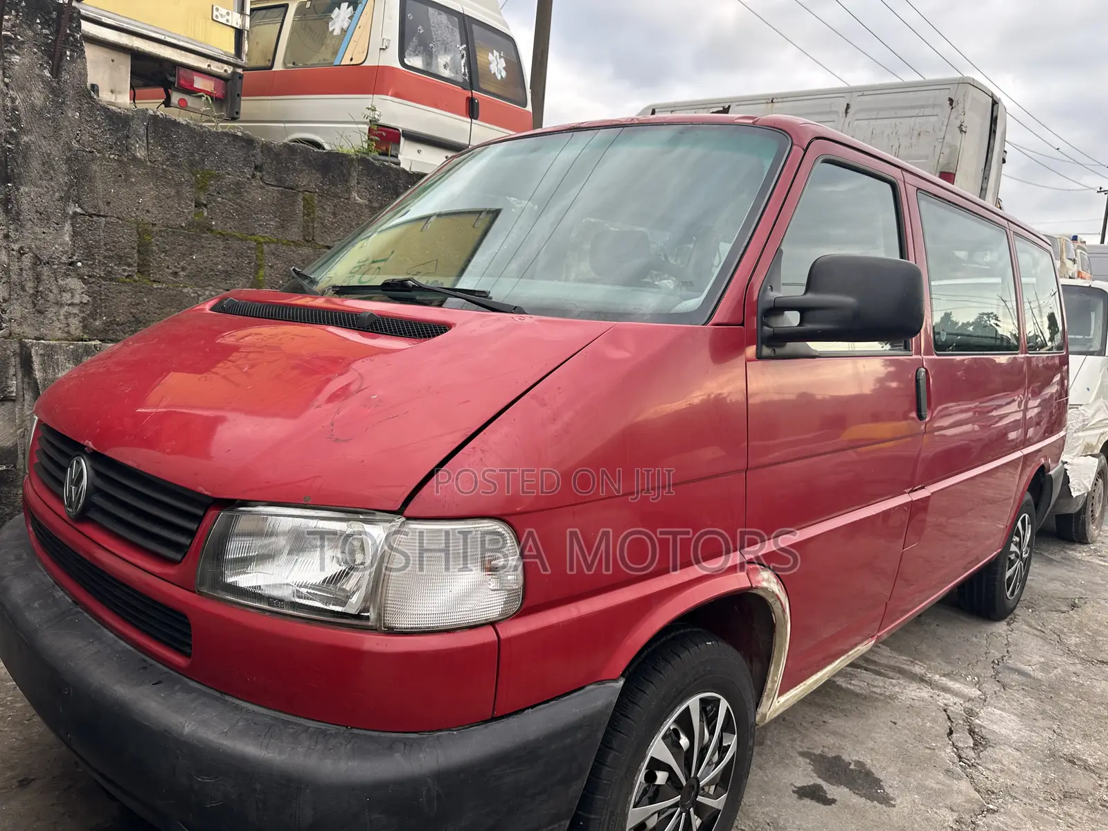 Volkswagen Transporter 2004 Red