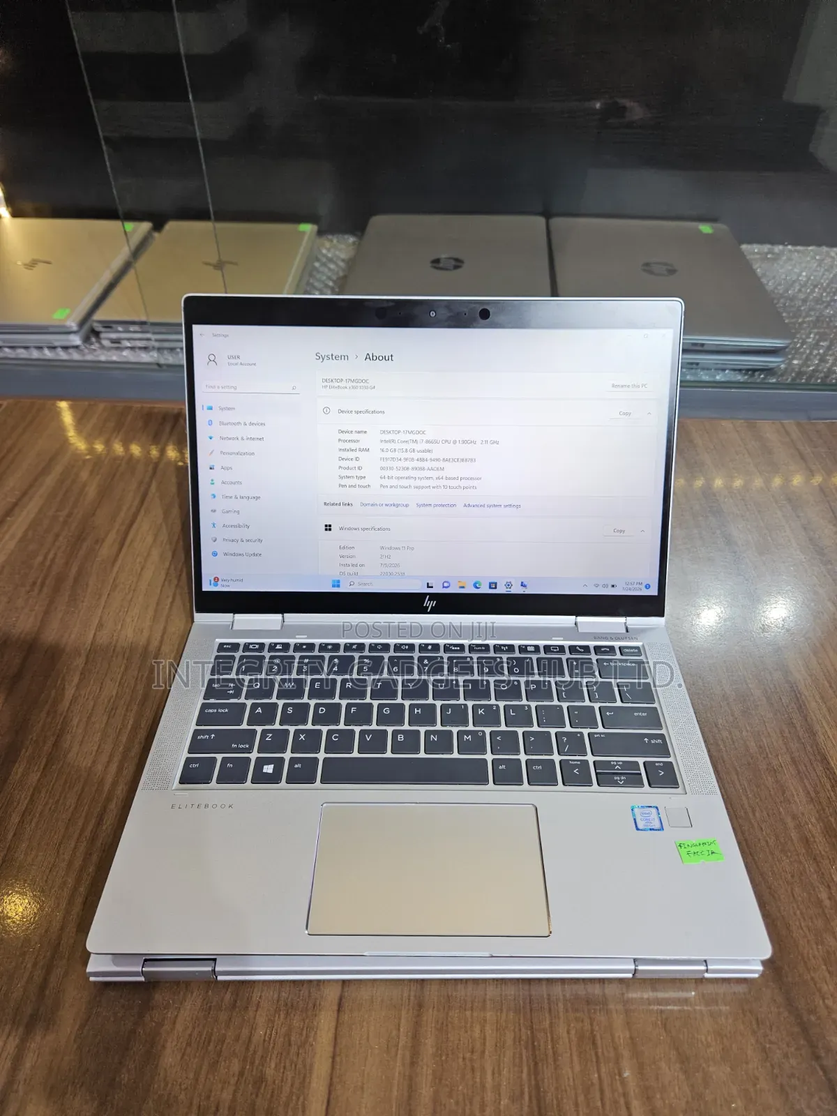 Laptop HP EliteBook x360 1030 G4 16GB Intel Core i7 SSD 256GB