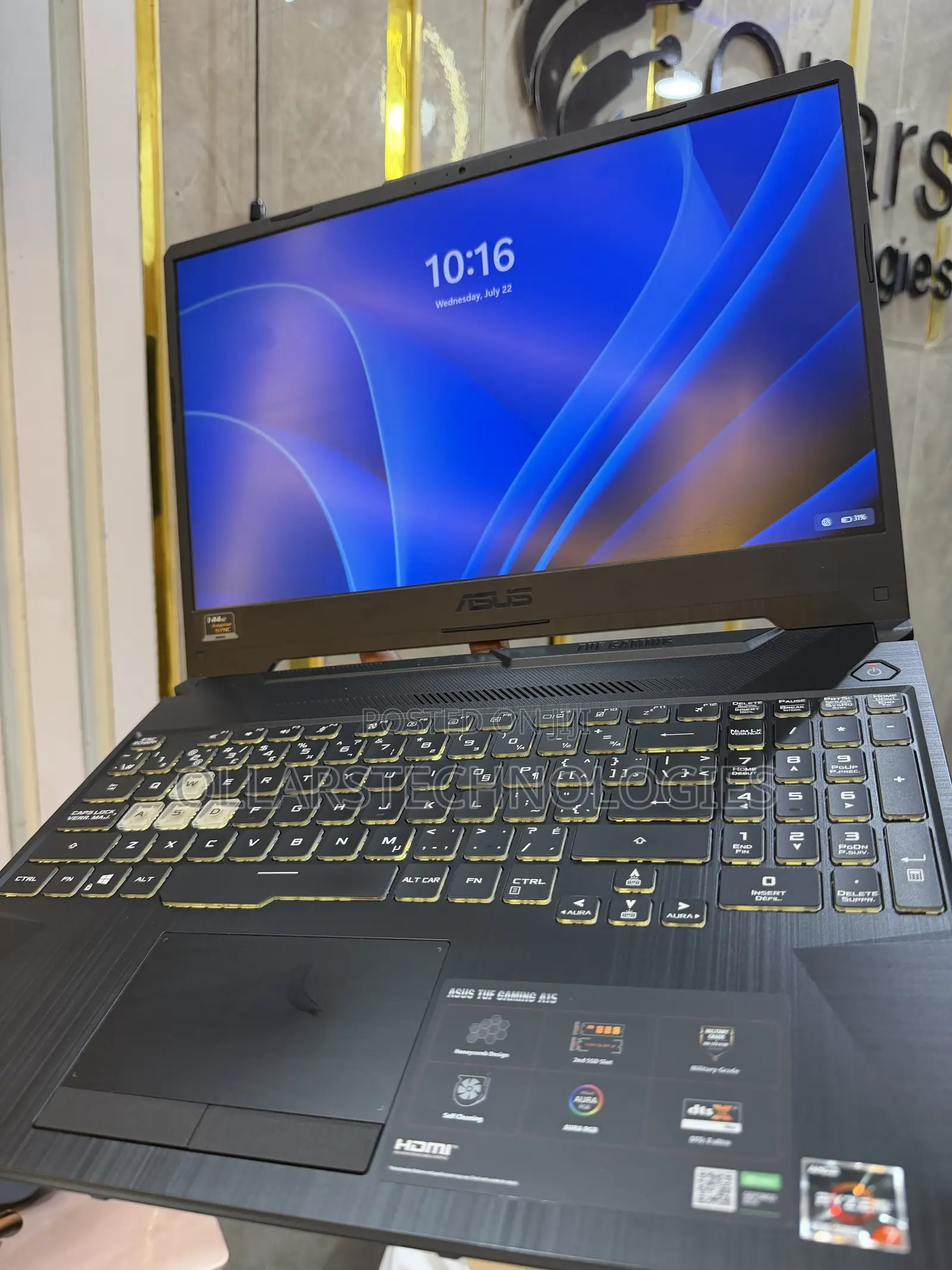 Laptop Asus TUF Gaming A15 32GB AMD Ryzen 7 SSD 512GB