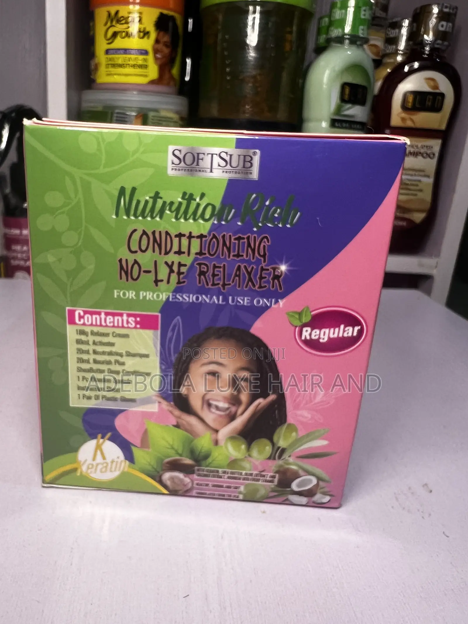 Softsubgirlsrelaxer No-Lye Reliner Conditioning No-Lne Relaxer