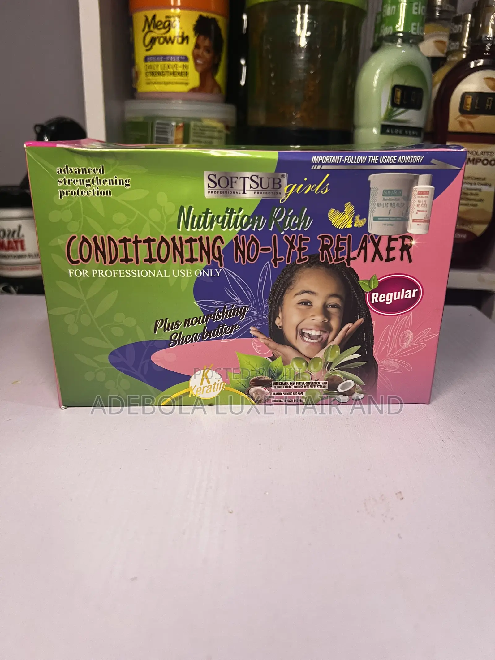 Softsubgirlsrelaxer No-Lye Reliner Conditioning No-Lne Relaxer