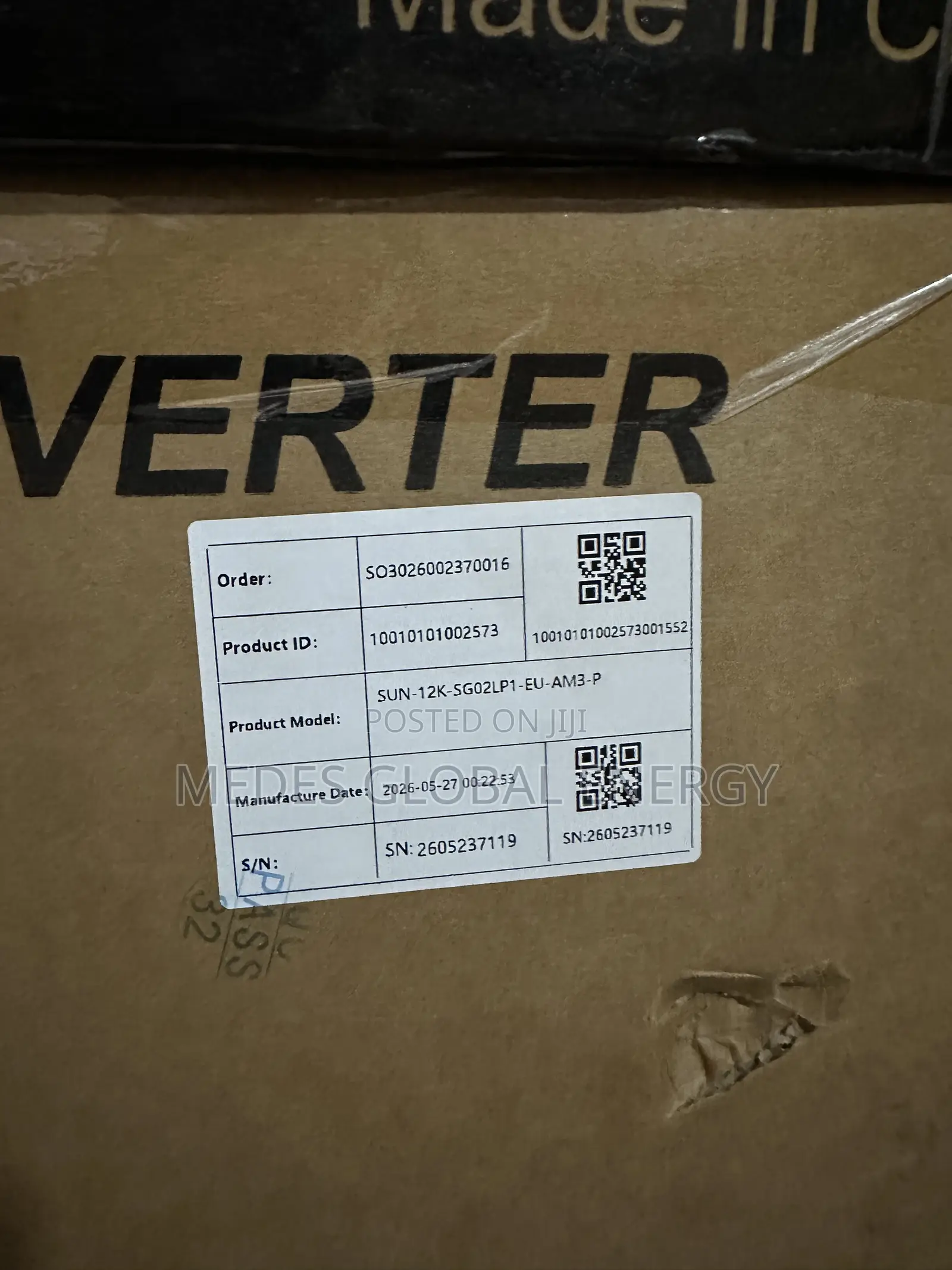 12kva 48v Deye Hybrid Solar Inverter