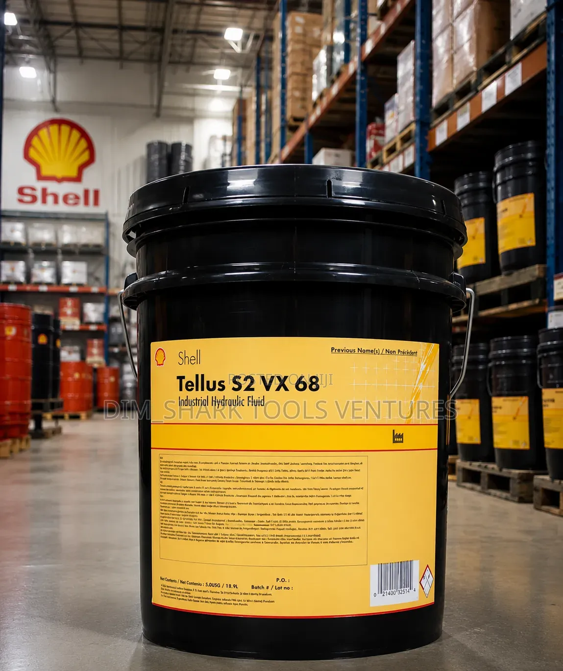 20L Shell Tellus S2 VX 68 High-Performance Industrial Hydraulic Fluid