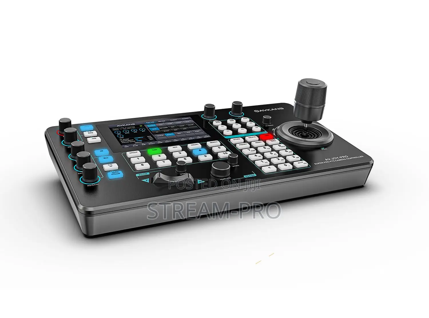 AVKANS JOY-Pro IP NDI Camera Controller Keyboard