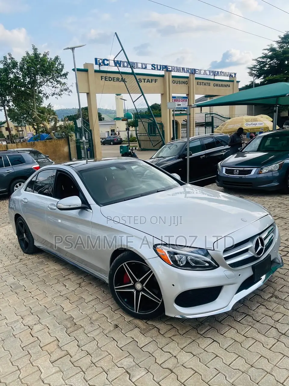Mercedes-Benz C300 Sport 4Matic Sedan AWD (2.0L 4cyll 7A) 2016 Silver