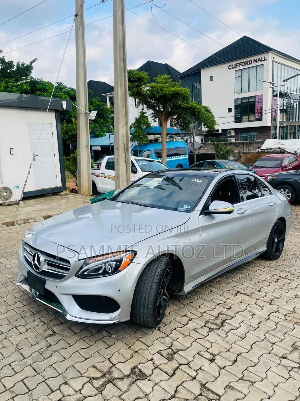 Mercedes-Benz C300 Sport 4Matic Sedan AWD (2.0L 4cyll 7A) 2016 Silver