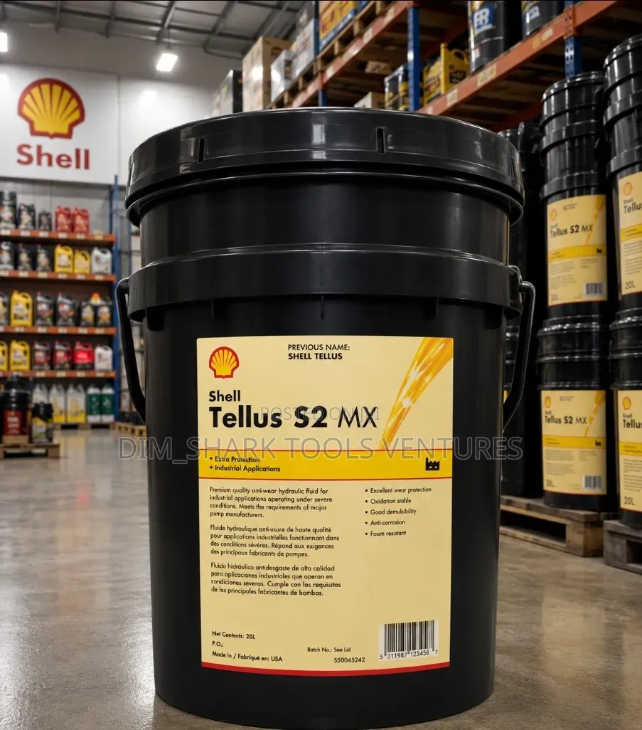 20-Liter of Shell Tellus S2 MX Industrial Anti-Wear Hydraulic Fluid