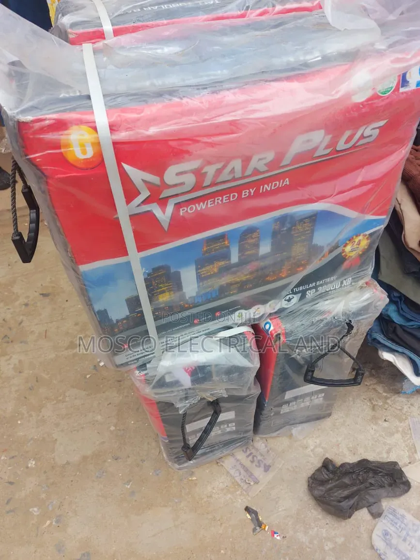 220ah/12volts Starplus Tubular Batteries