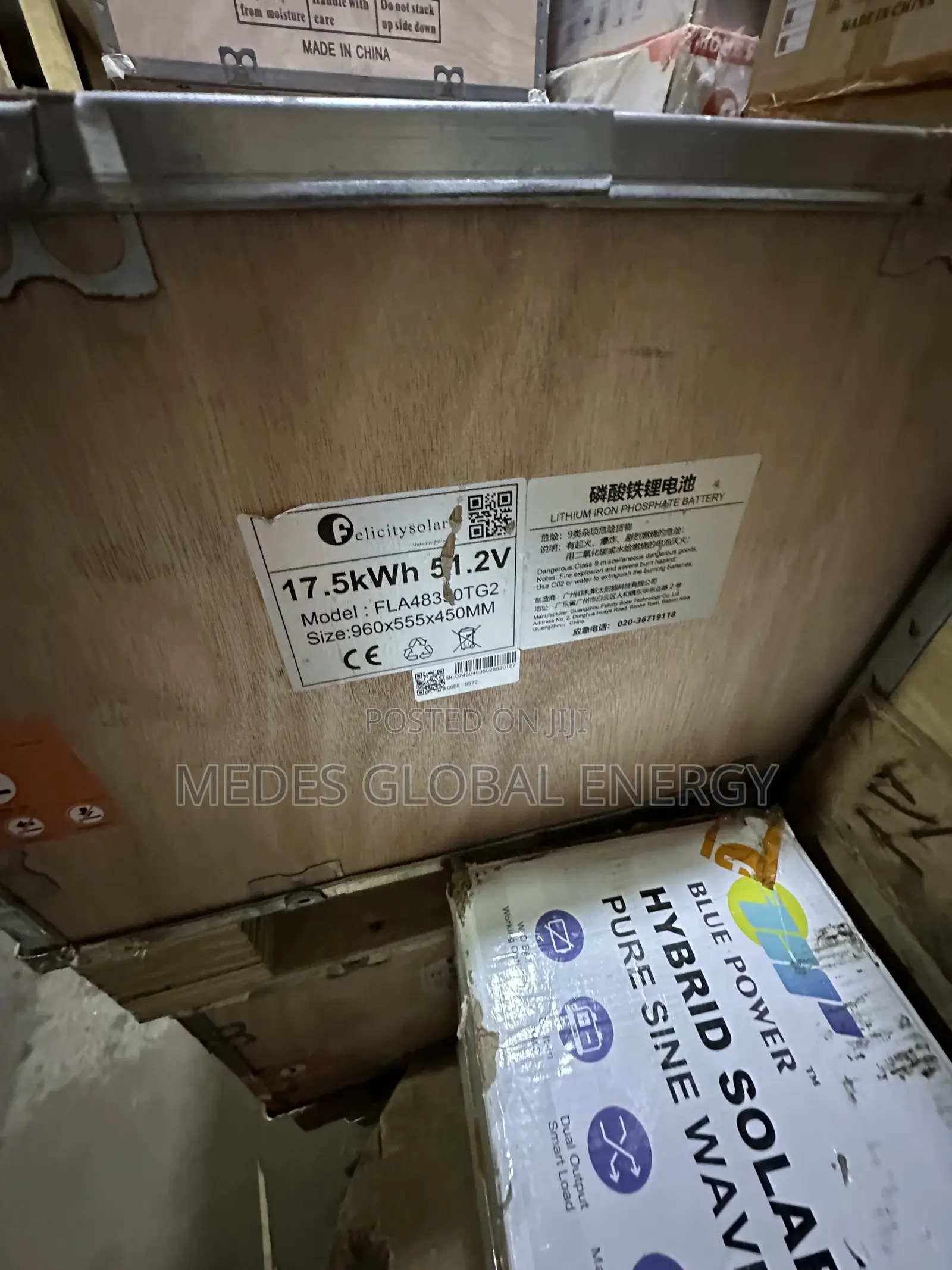 17.5kwh 51.2v Felicity Lithium Ion Battery