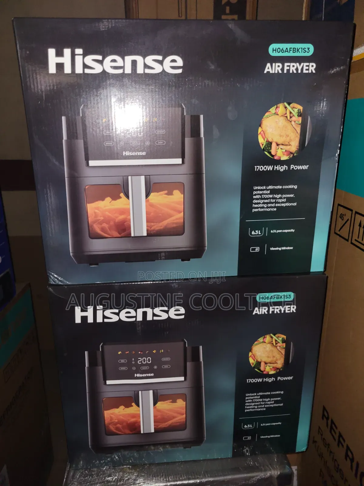Brand New Hisense Air Fryer 6.3liters