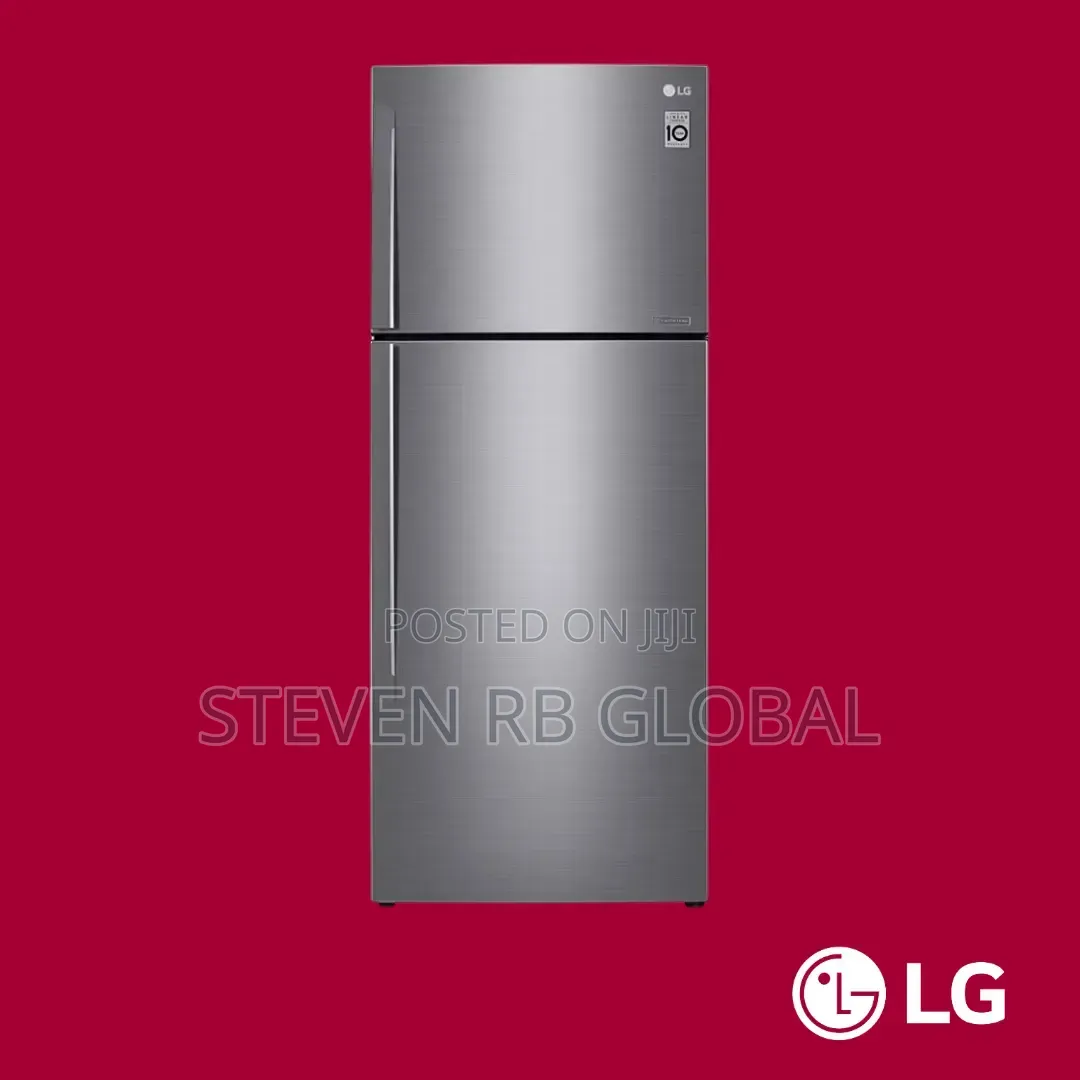 LG 438L Smart Inverter Double Door Top Freezer Refrigerato GL-C502HLCL