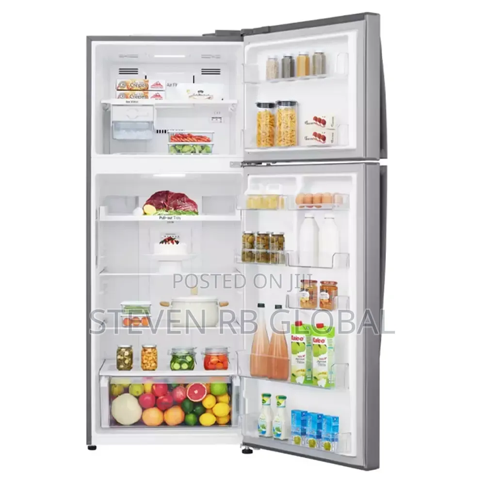 LG 438L Smart Inverter Double Door Top Freezer Refrigerato GL-C502HLCL