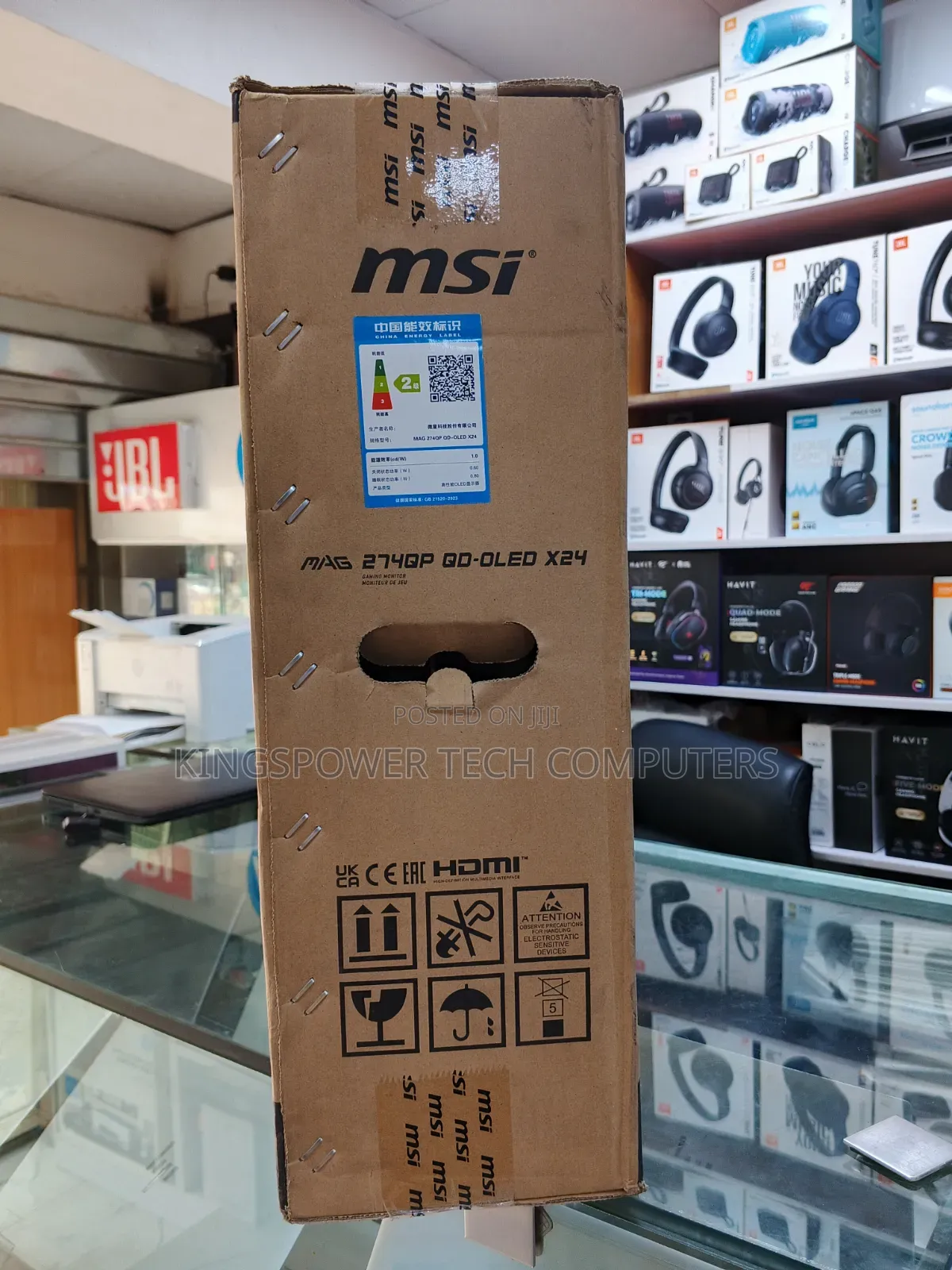 Msi Mag 274qp Qd-Oled X24 Gaming Monitor