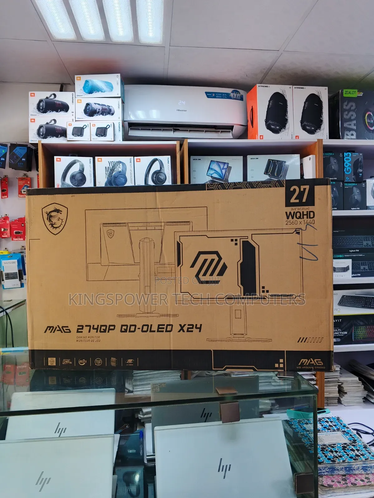 Msi Mag 274qp Qd-Oled X24 Gaming Monitor