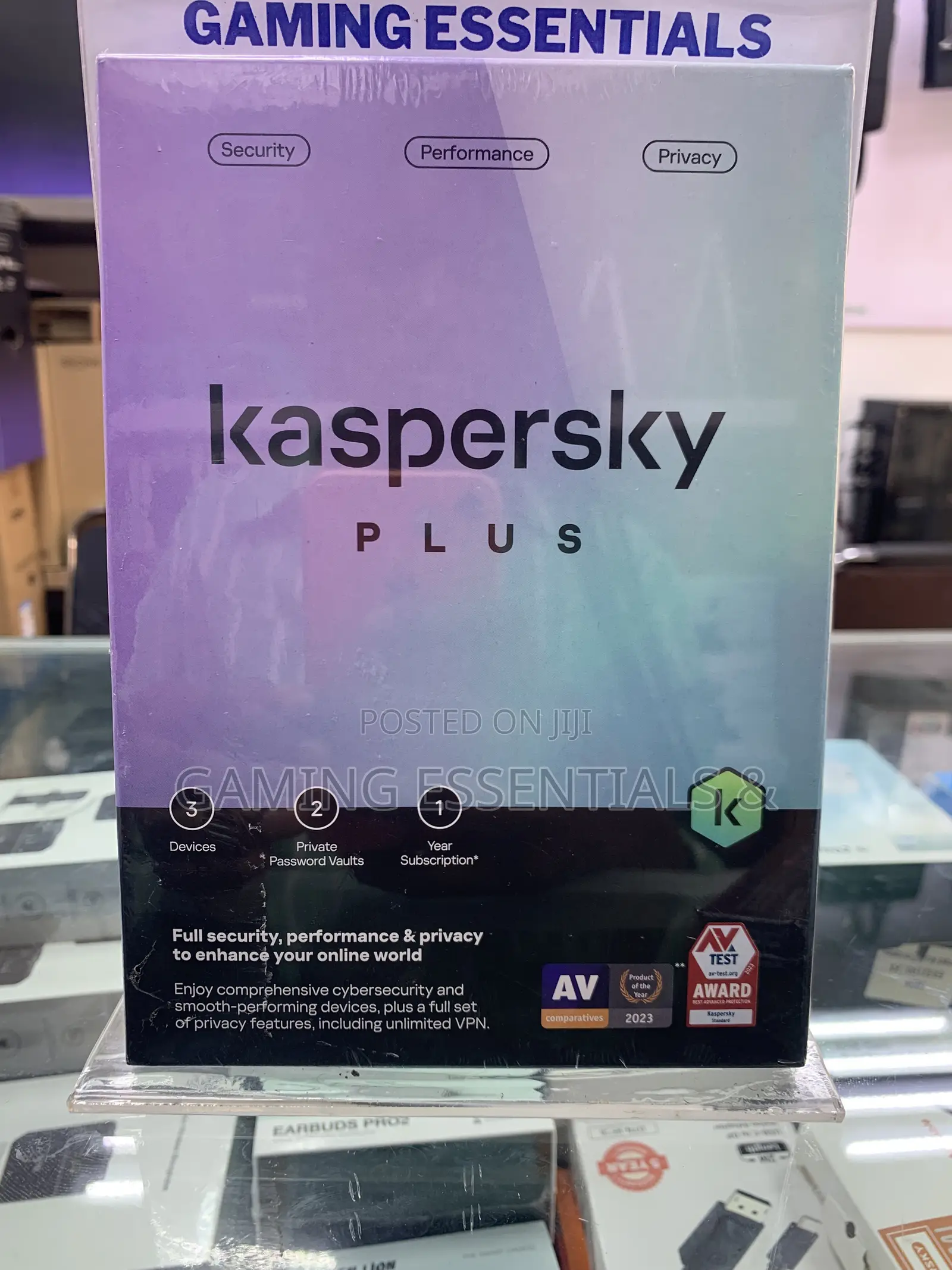 Kaspersky Plus Antivirus 3 Devices 1 Year