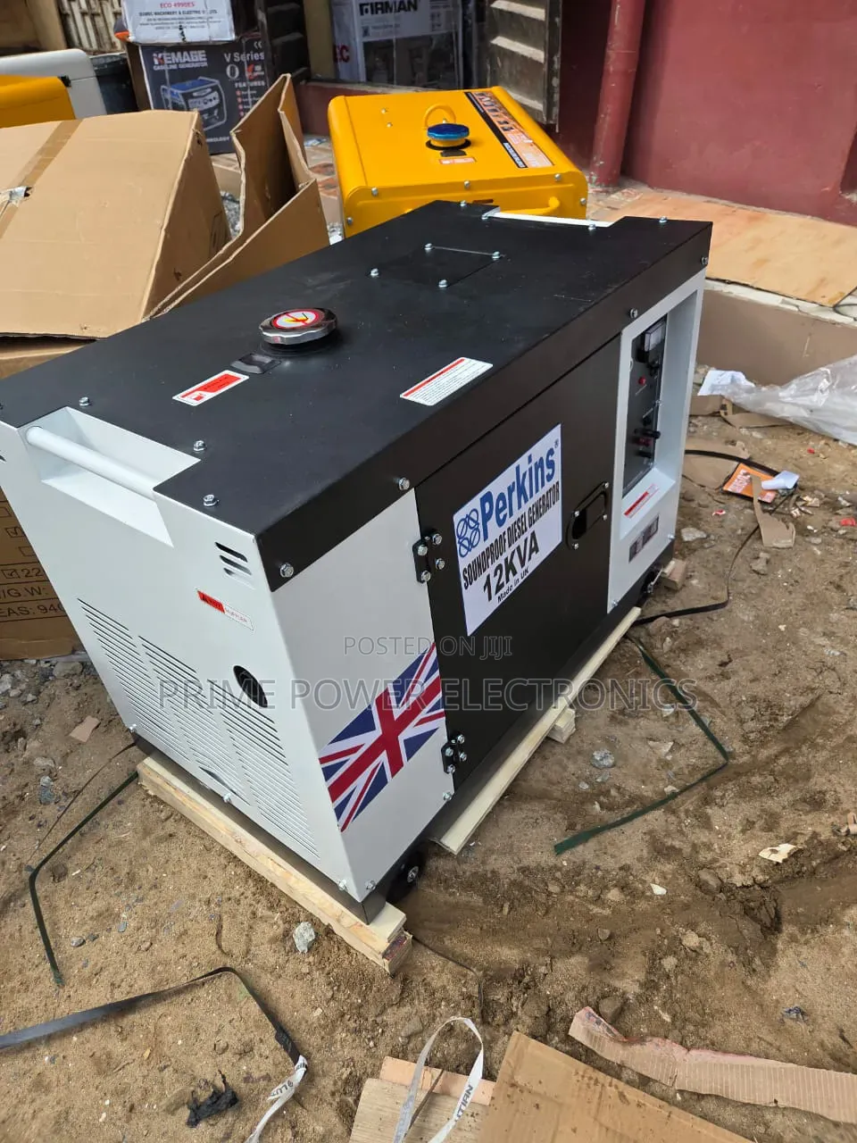 12kVA Perkins Soundproof Generator – Fuel Efficient Reliable