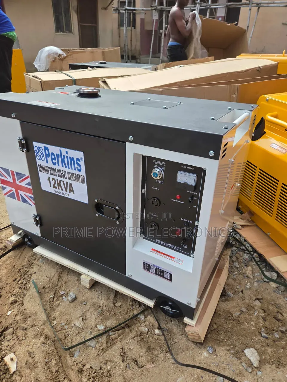 12kVA Perkins Soundproof Generator – Fuel Efficient Reliable