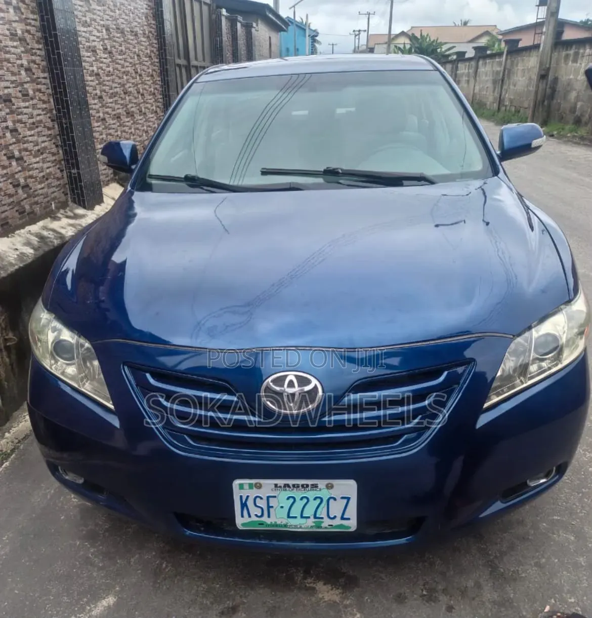 Toyota Camry 2008 Blue