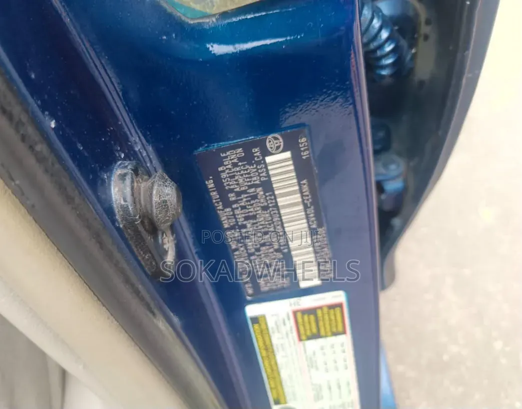 Toyota Camry 2008 Blue