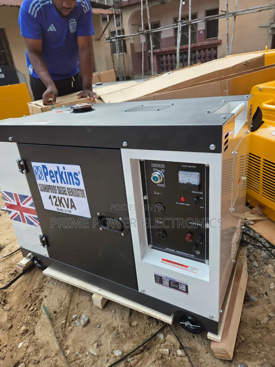 12kVA Perkins UK Diesel Generator – Powerful Quiet