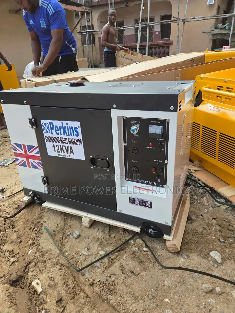 12kVA Perkins UK Diesel Generator – Powerful Quiet