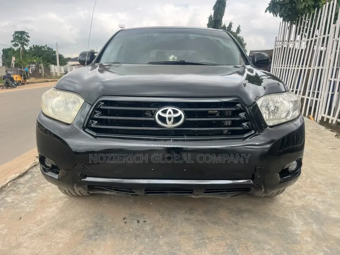 Toyota Highlander 2008 Black