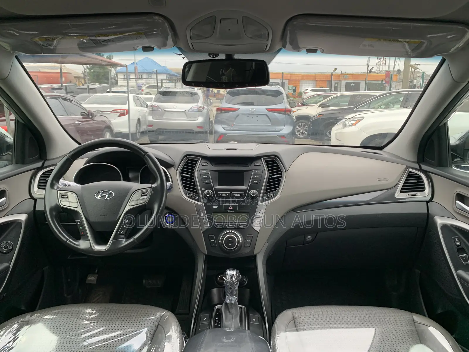 Hyundai Santa Fe Limited 4dr SUV (3.3L 6cyl 6A) 2014 Silver