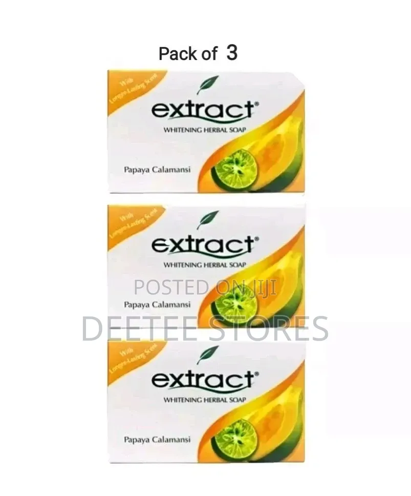 Original Foreign Extract Papaya Calamansi Soap(whole Price)
